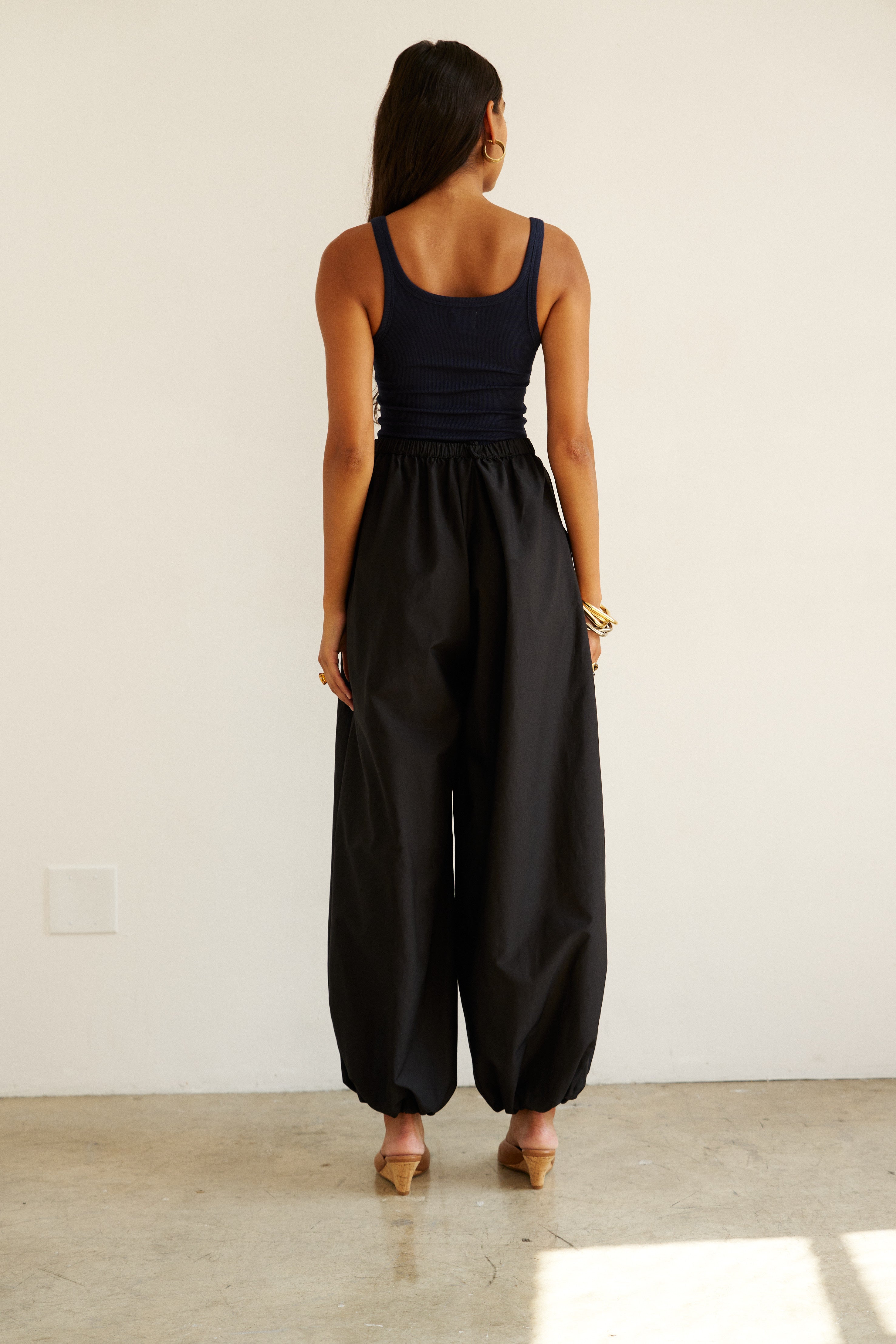 The Undershirt Rib Tank in Navy