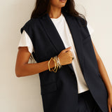 The Vested Blazer in Navy