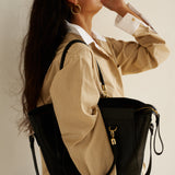 The Tipped Weekend Shirt in Honey Stripe