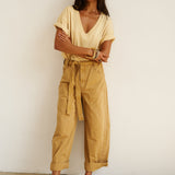 The Karate Pant in Tan