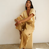 The Karate Pant in Tan