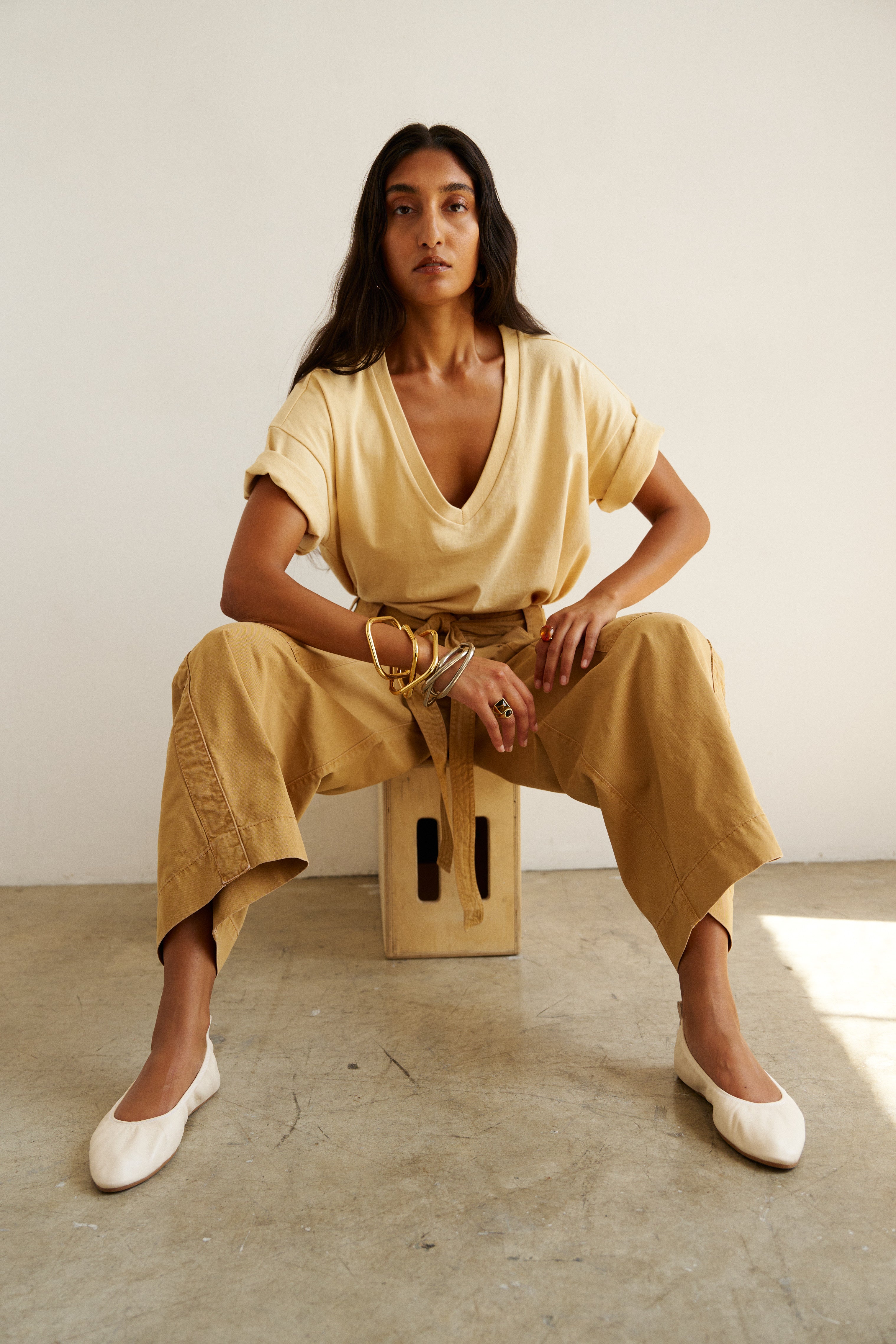 The Cove Slipper in Latte