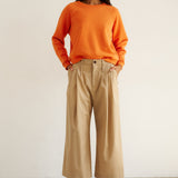 The Daily Sweatshirt in Orange