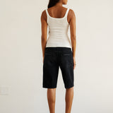 The Undershirt Rib Tank in White