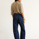 The Draped Tee in French Grey