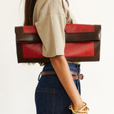 The Draped Tee in French Grey