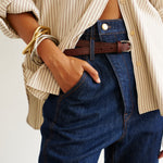 The Weekend Shirt in Chianti Stripe