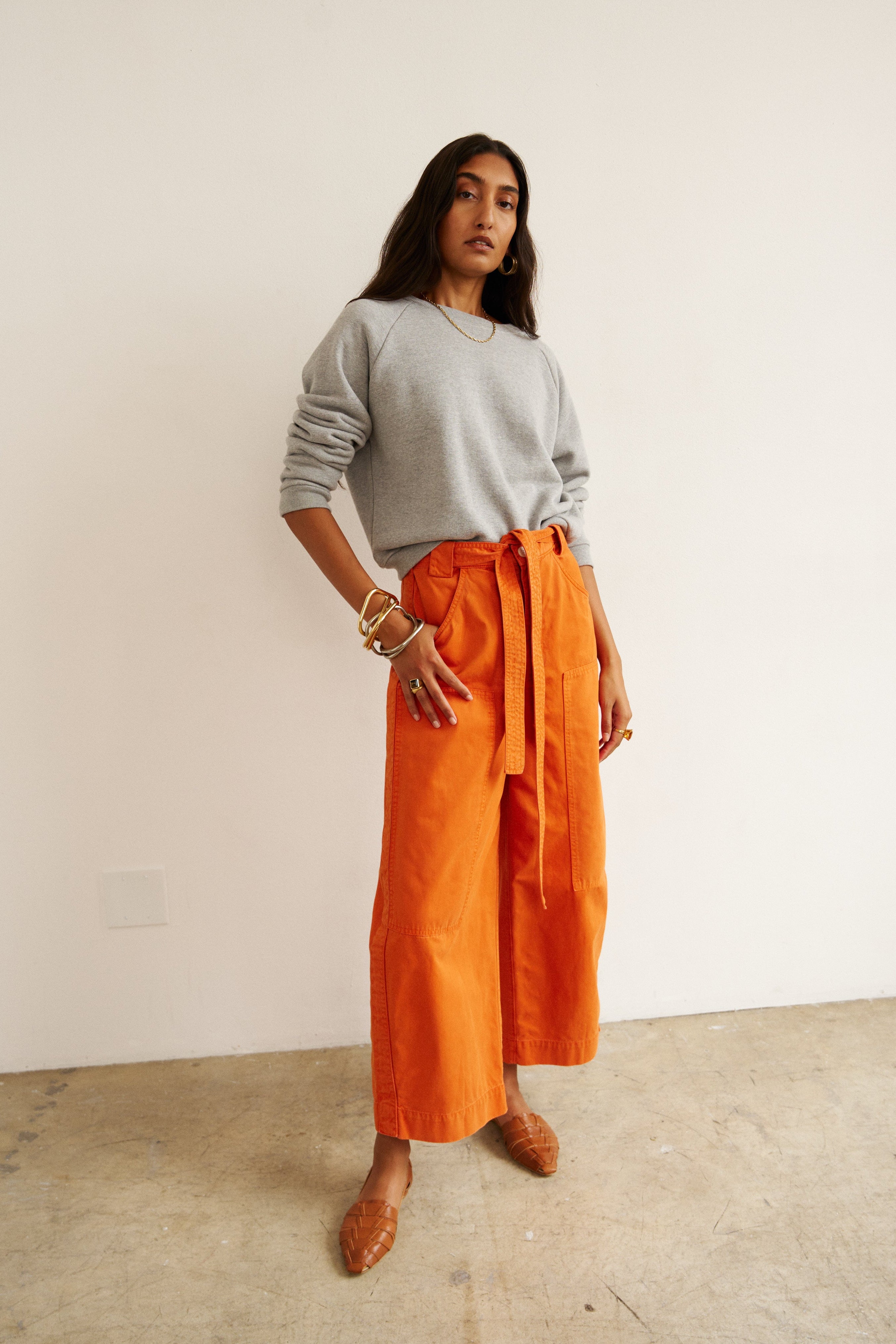 The Karate Pant in Orange
