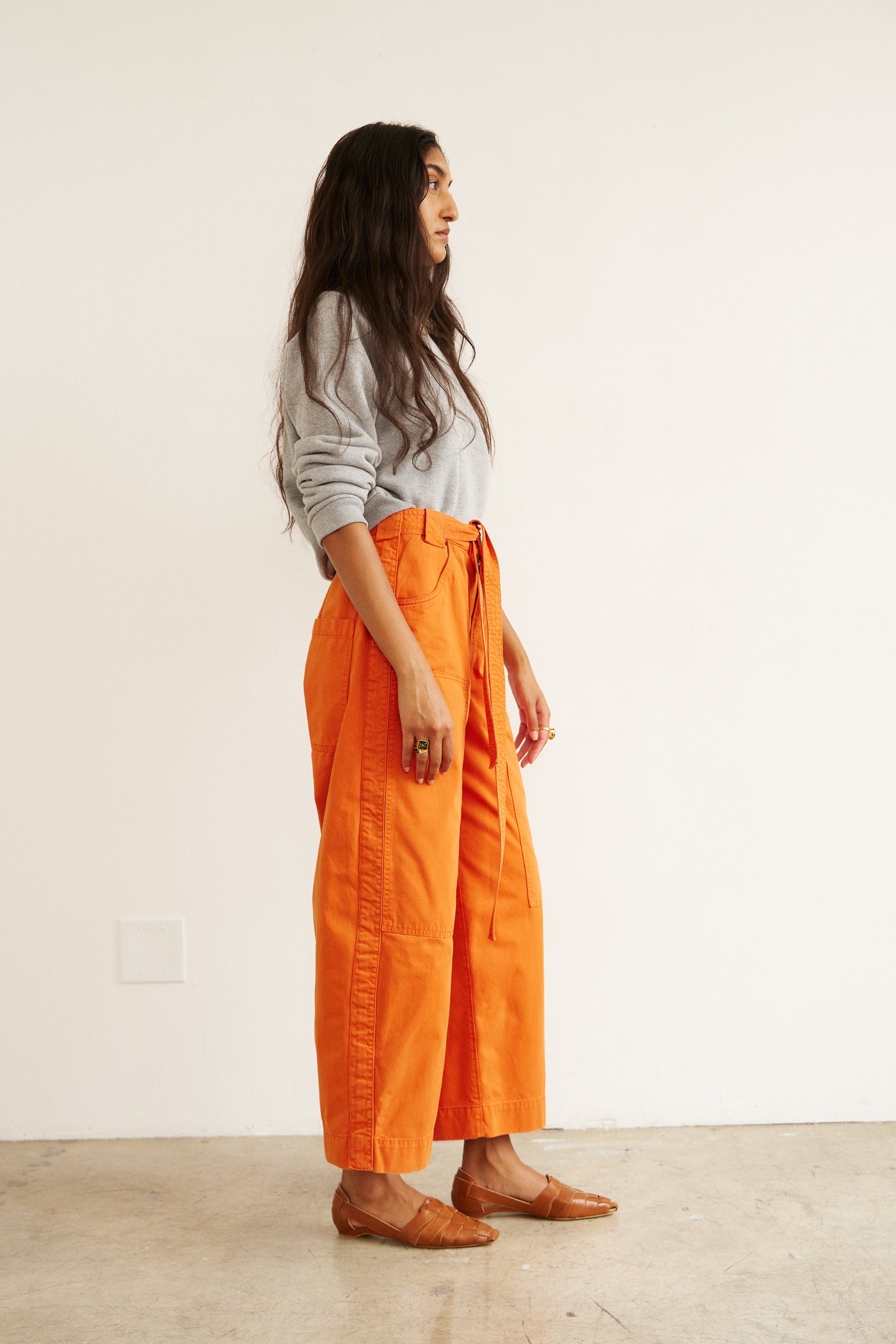 The Karate Pant in Orange