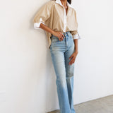 The Popover in Honey Stripe