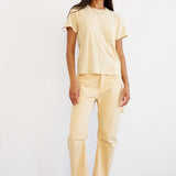 The Pocket Tee in Butter