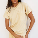 The Pocket Tee in Butter