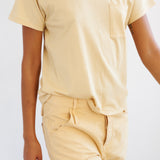 The Pocket Tee in Butter