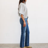 The Cashmere Tee in Oxford