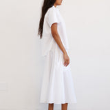 The Amalfi Shell in White