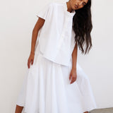 The Amalfi Shell in White