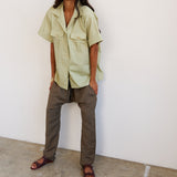 The Safari Shirt in Pistachio