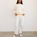 The Daily Sweatshirt in Ecru