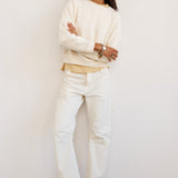 The Daily Sweatshirt in Ecru