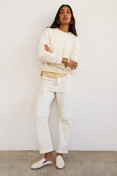 The Daily Sweatshirt in Ecru