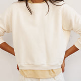The Daily Sweatshirt in Ecru
