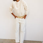 The Daily Sweatshirt in Ecru