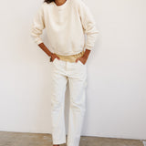 The Daily Sweatshirt in Ecru