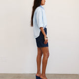 The Tailor Short in Raw Rinse