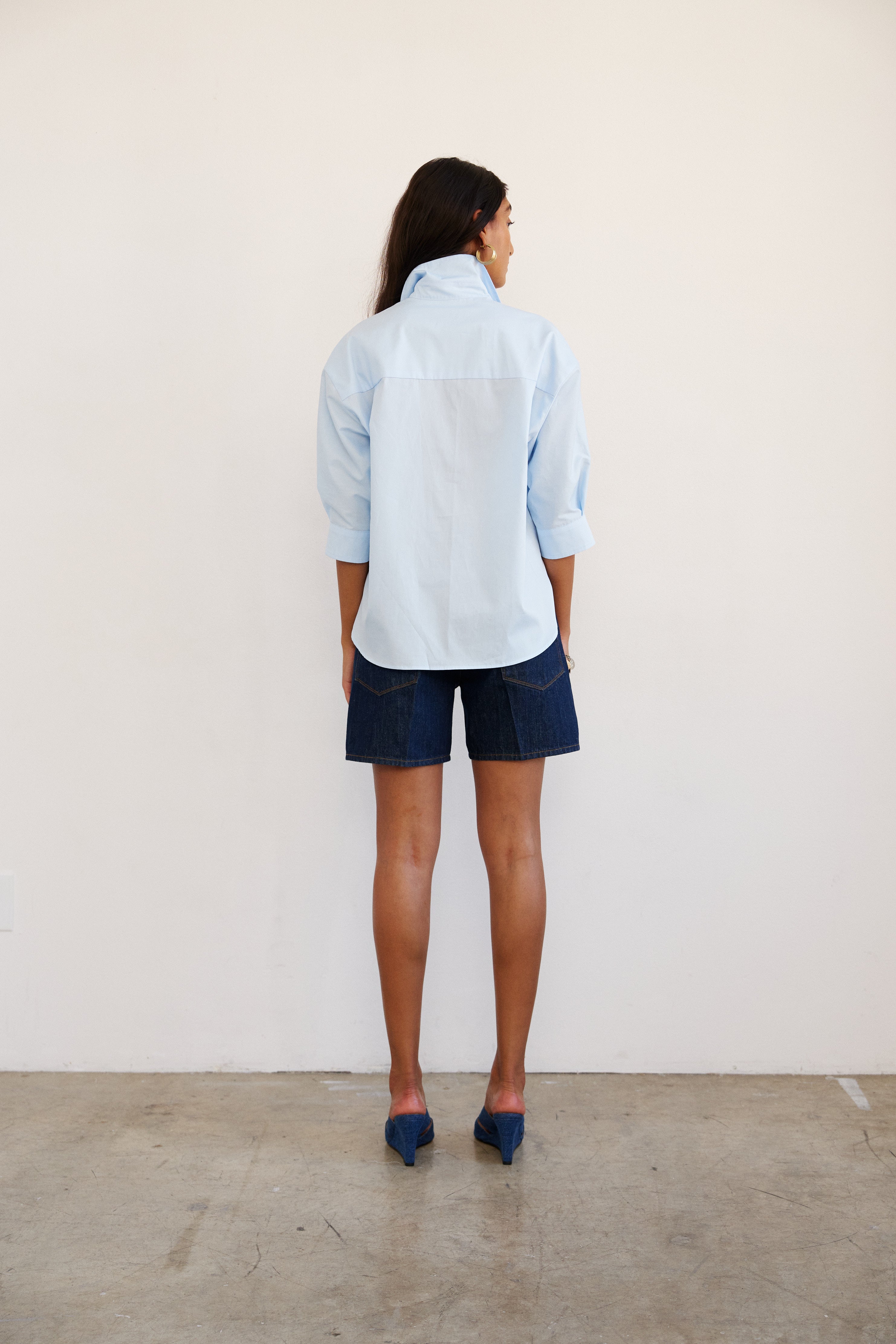 The Tailor Short in Raw Rinse