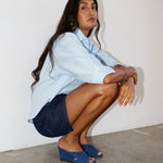 The Tailor Short in Raw Rinse