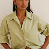 The Weekend Shirt in Pistachio