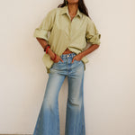 The Weekend Shirt in Pistachio