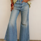 The Bell Crop in Beach Indigo