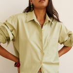 The Weekend Shirt in Pistachio