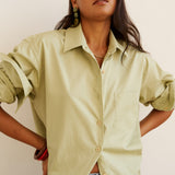 The Weekend Shirt in Pistachio