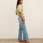 The Bell Crop in Beach Indigo