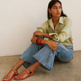 The Bell Crop in Beach Indigo