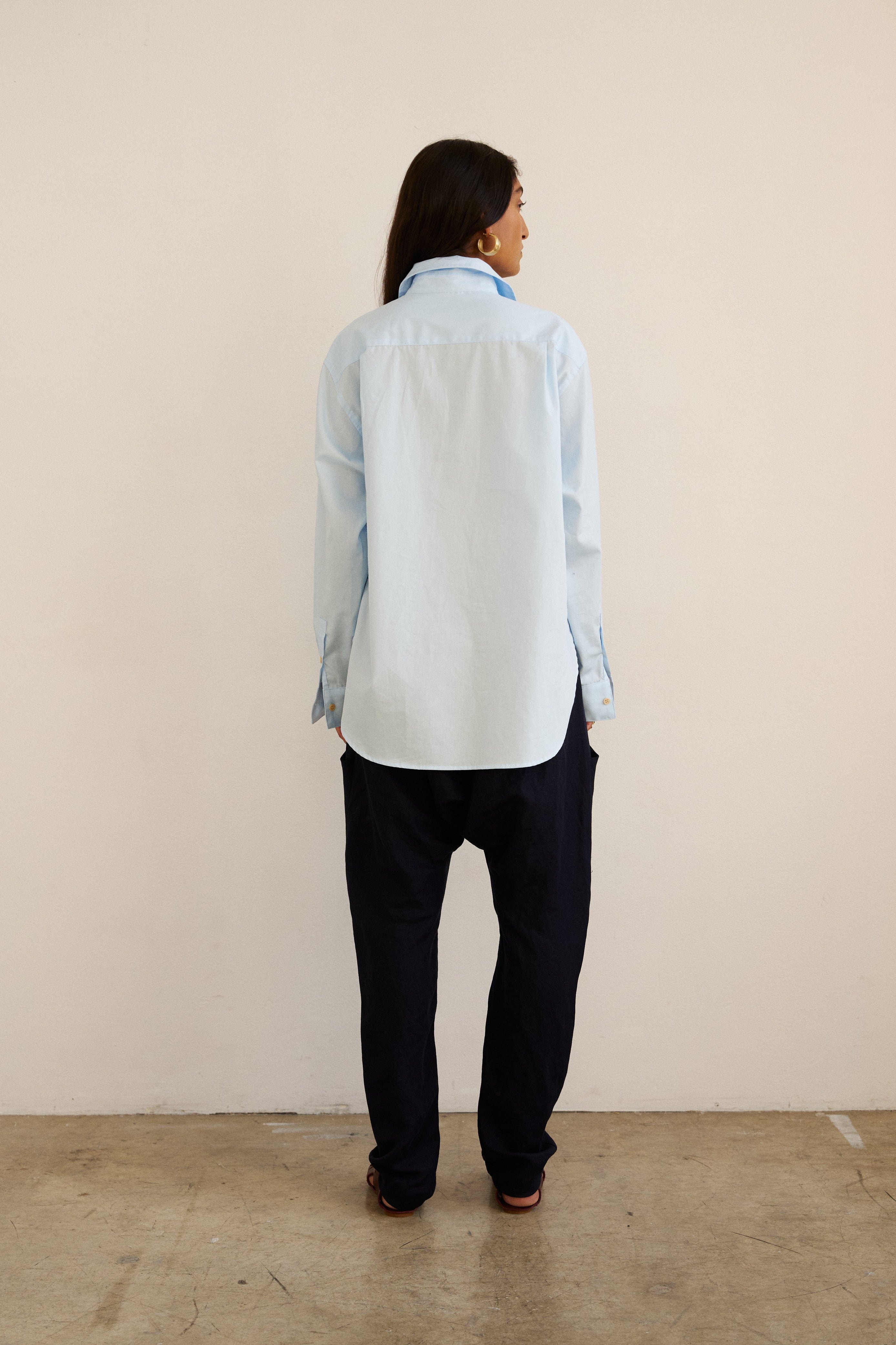 The Weekend Shirt in Baby Blue
