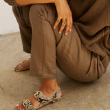 The Double Buckle Sandal in Python