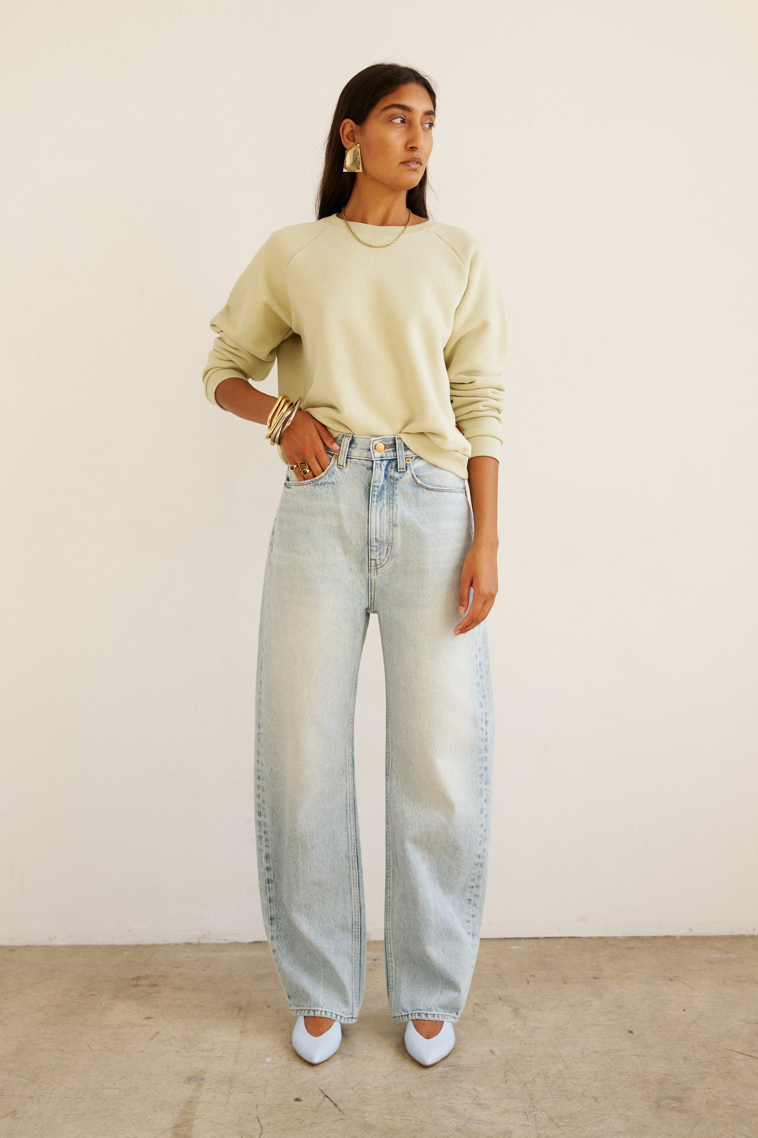 The Fan Jean in Light Stone