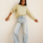 The Fan Jean in Light Stone