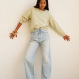 The Fan Jean in Light Stone