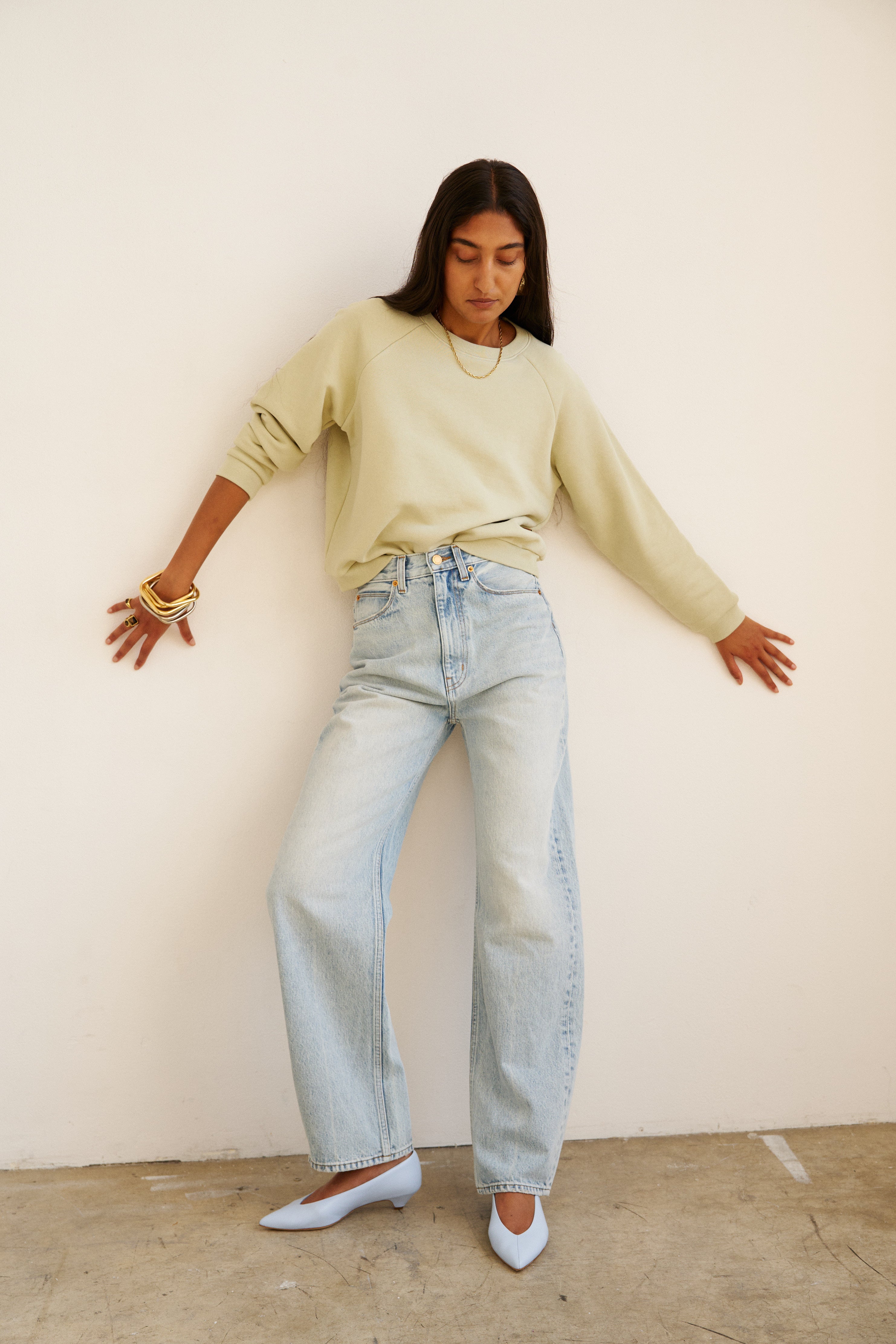 The Fan Jean in Light Stone