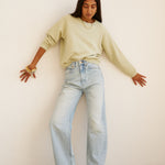 The Daily Sweatshirt in Pistachio