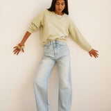 The Daily Sweatshirt in Pistachio