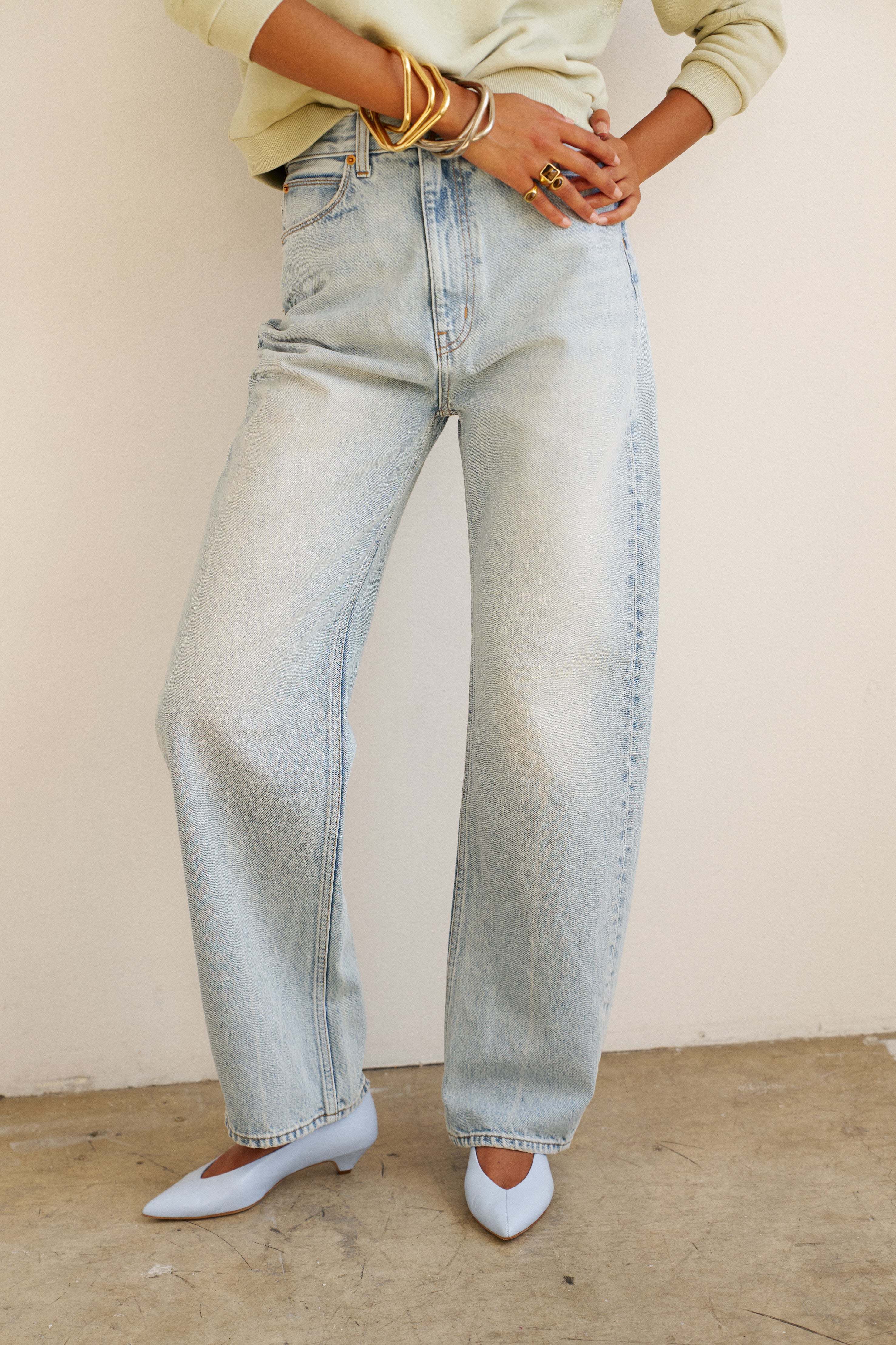 The Fan Jean in Light Stone