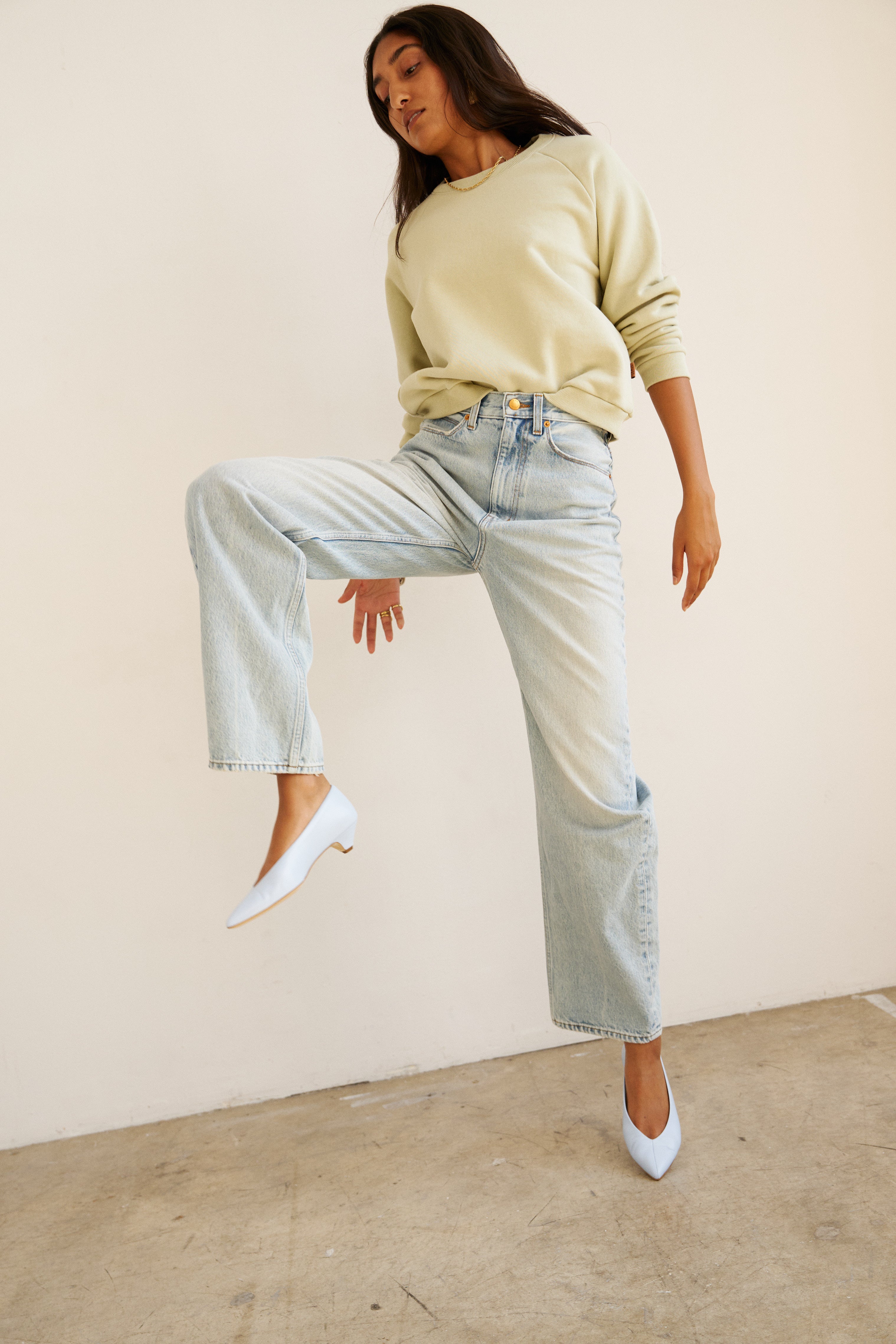 The Fan Jean in Light Stone