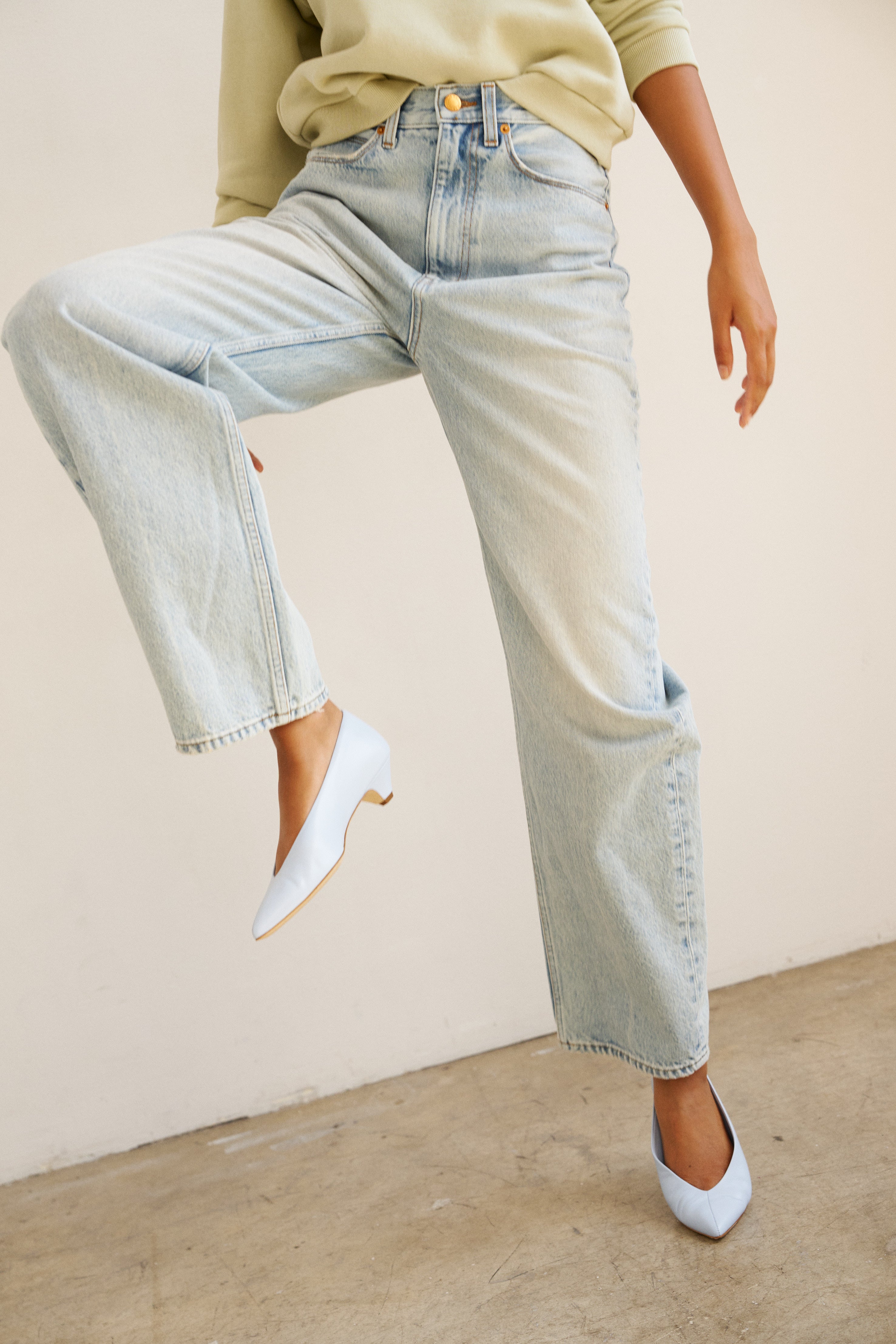 The Fan Jean in Light Stone