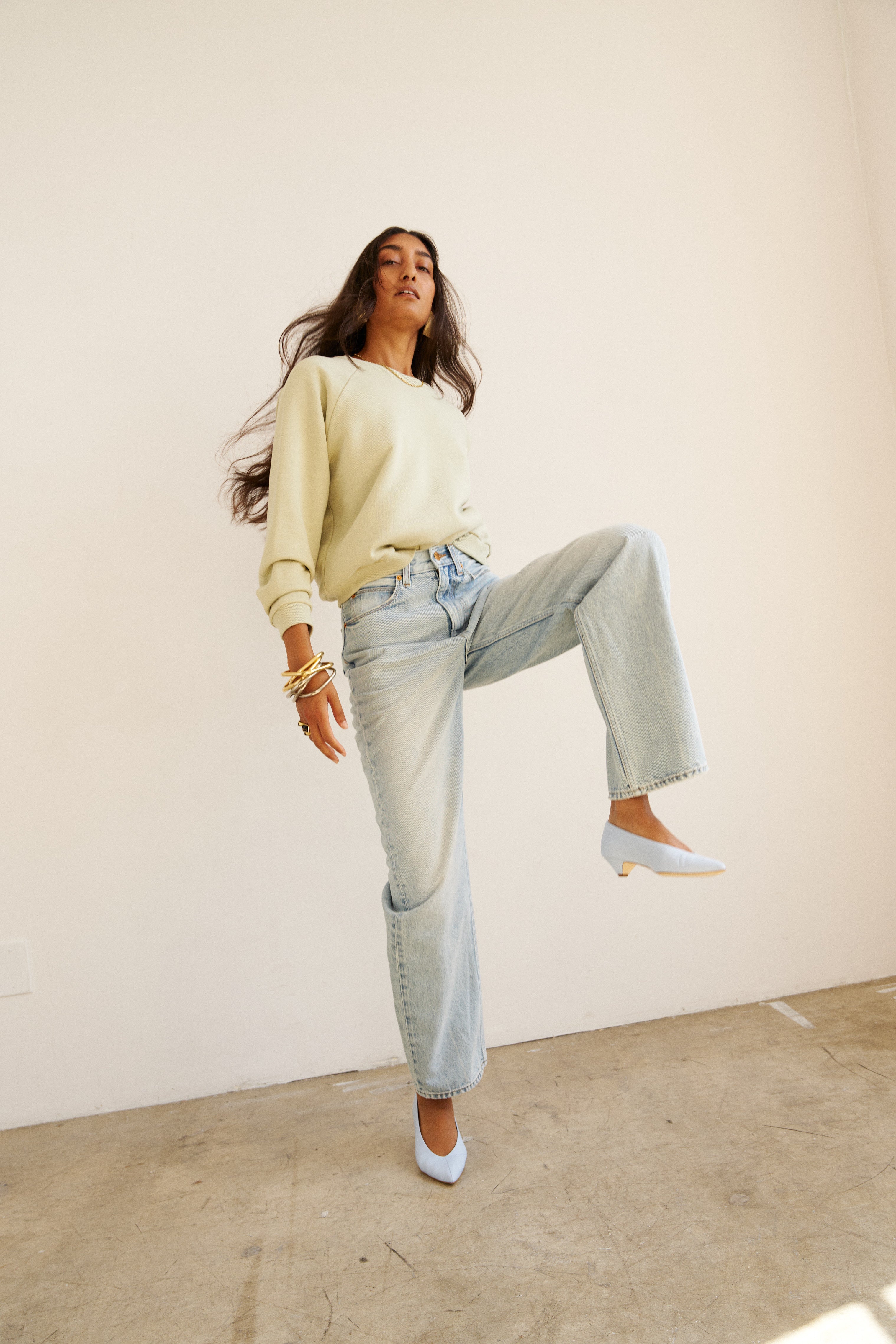 The Fan Jean in Light Stone