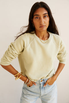 The Daily Sweatshirt in Pistachio